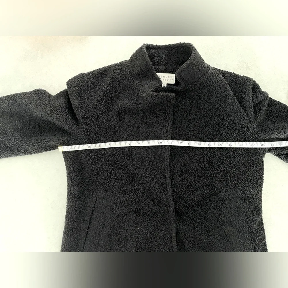 Maccs ❤️ the label/ Sherpa Teddy jacket/ Snap buttons/ Oversized/ Size US XS - Picture 12 of 12